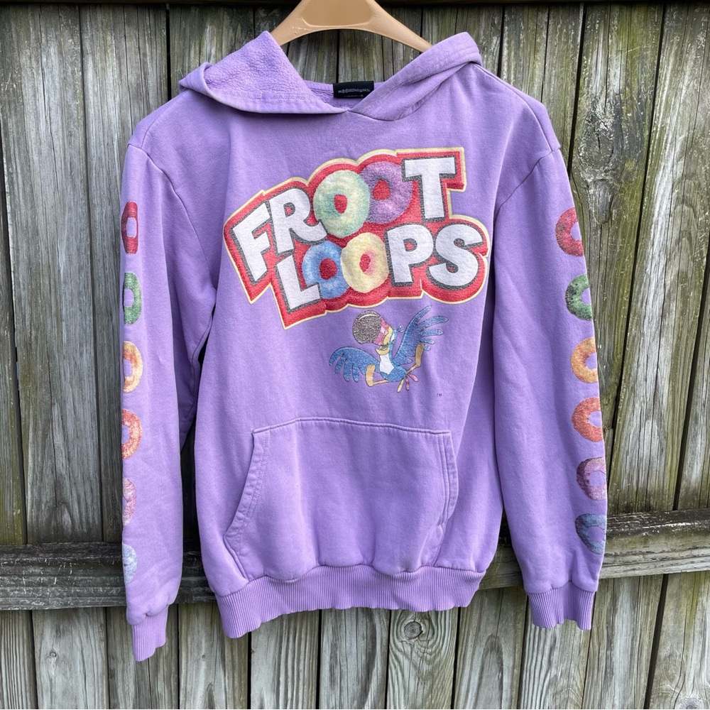 Kellogg’s Froot Loops Purple Pullover Hoodie (S)